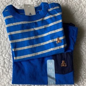NWT! Baby GAP Boys’ bodysuits (2 pc) 3-12 mo